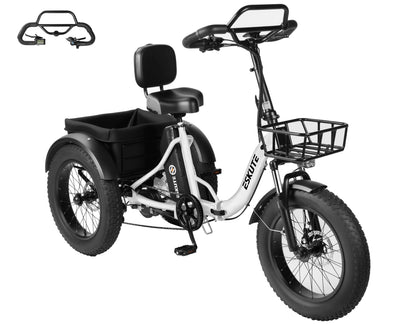 Eskute® T300Pro Folding Electric Trike