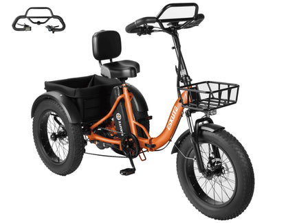 Eskute® T300Pro Folding Electric Trike