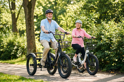 Eskute® T300 Max Folding Electric Trike with Reverse Function