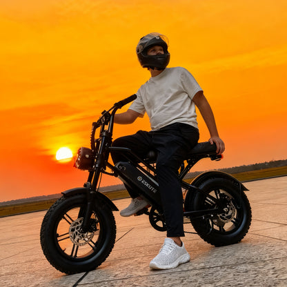 Eskute® V100 16*4.0" Electric Bike for Kids&Teens