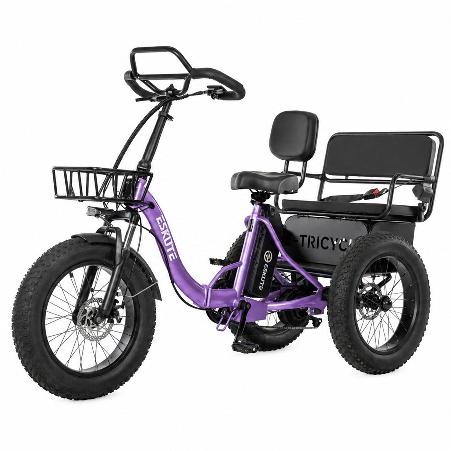 Eskute® T300Pro Folding Electric Trike