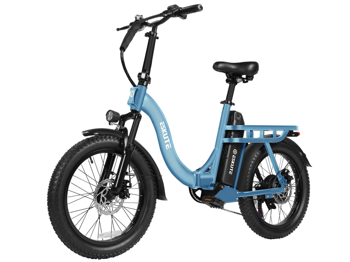 Eskute® D200 Folding Electric Bike for Adults