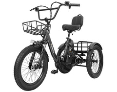 Eskute® T300 Max Folding Electric Trike with Reverse Function