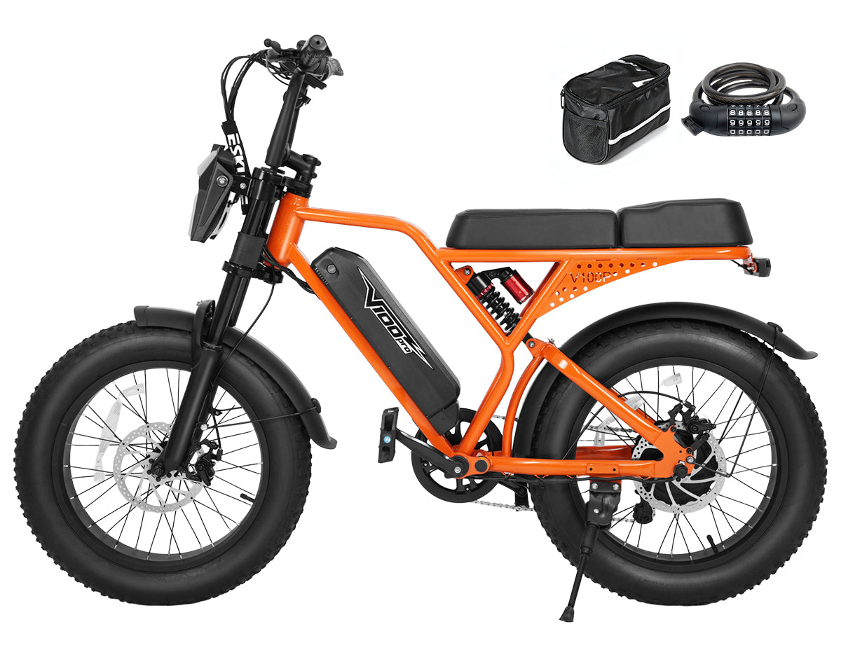 Eskute® V100 Pro 20*4.0" Electric Bike for Adults