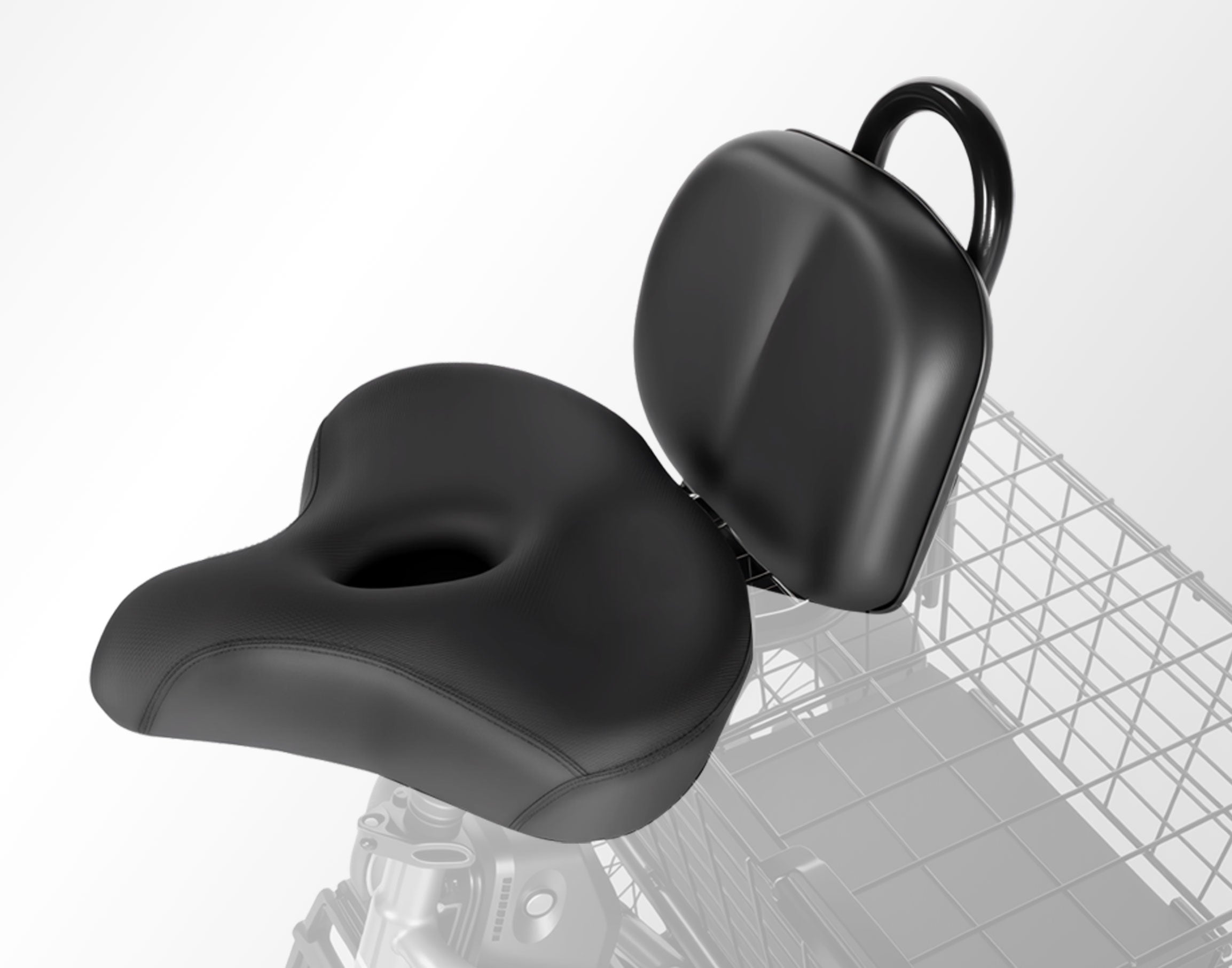 Extra-Wide Seat & Adjustable Backrest