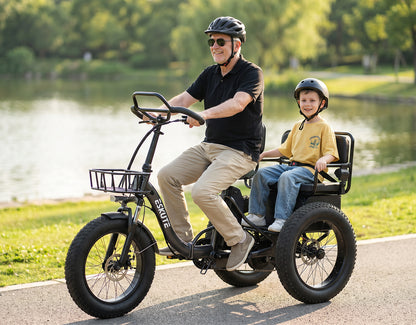 Eskute® T300Pro Folding Electric Trike