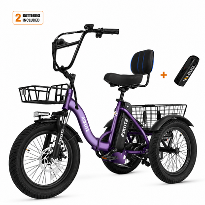 Eskute® T300 Folding Electric Trike