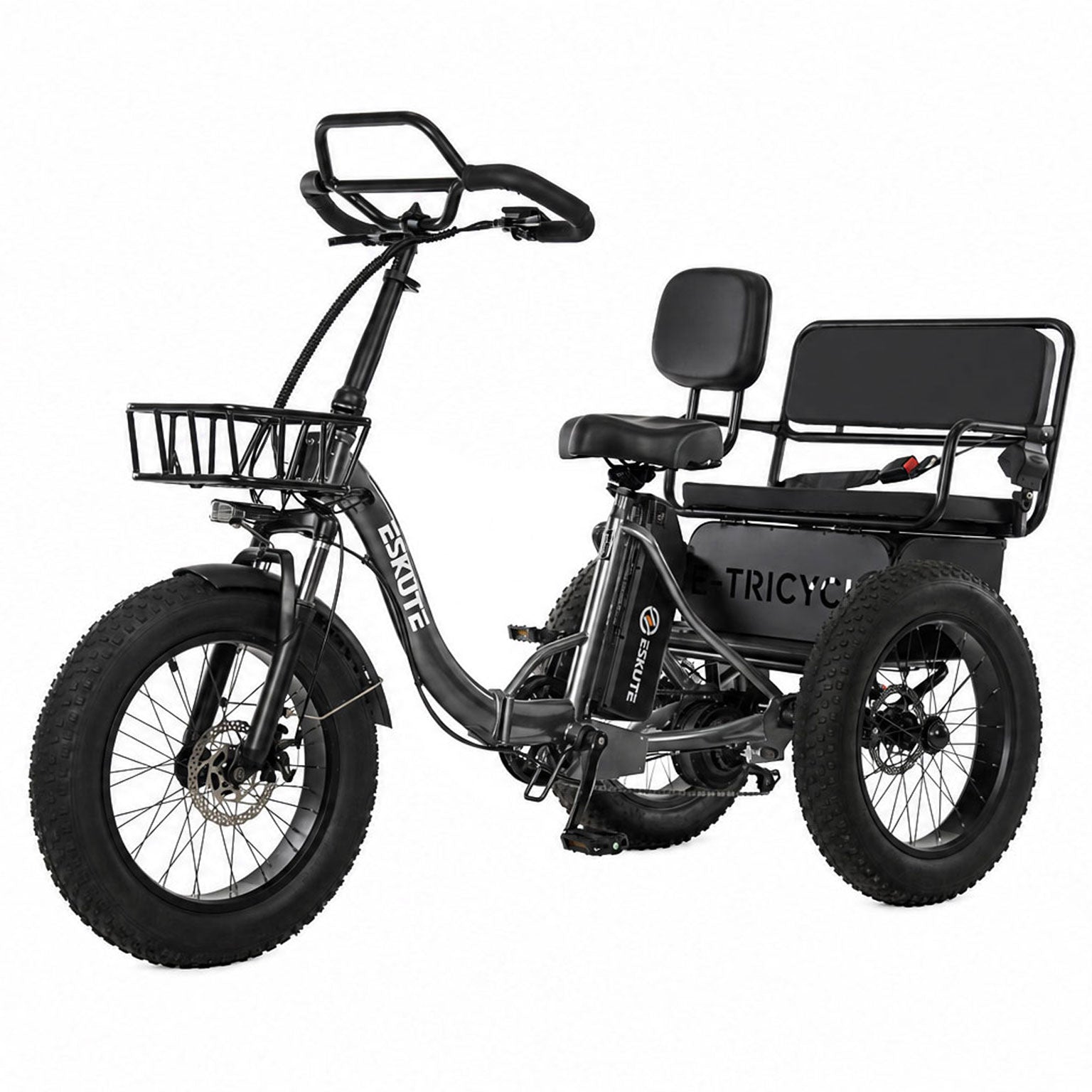 Eskute® T300Pro Folding Electric Trike