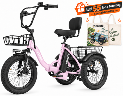 Eskute® T300 Folding Electric Trike