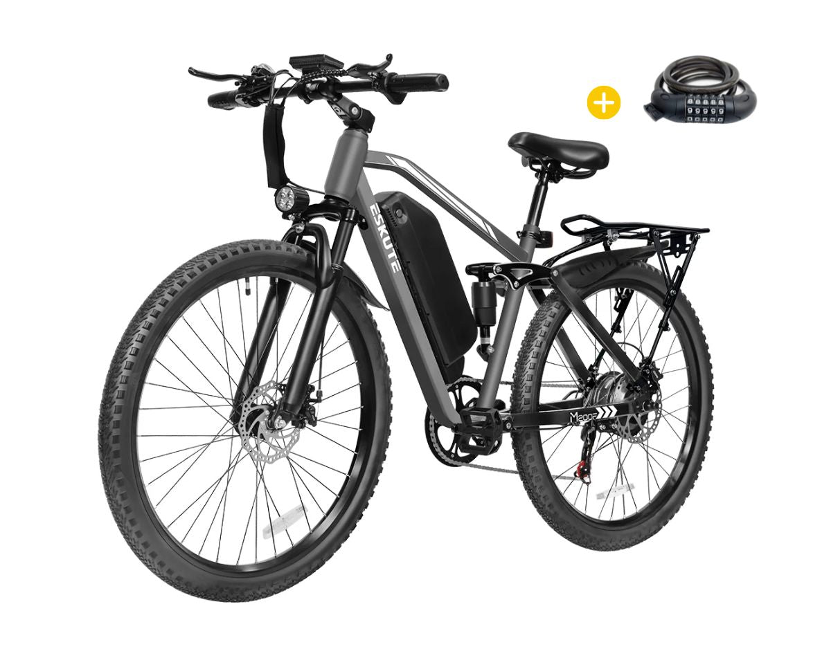 Eskute® M200F 27.5" Full Suspension Electric Bike