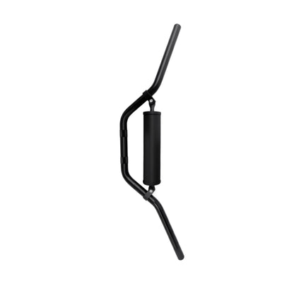 Black metal Nova Mini Handlebar with central cylindrical grip for Eskute ebikes.