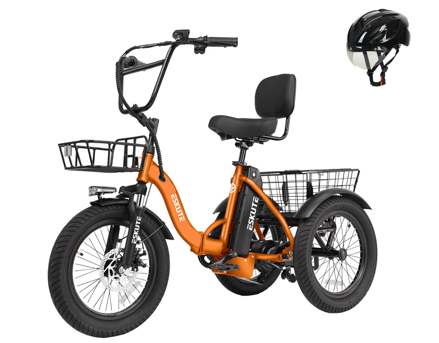 Eskute® T300 Folding Electric Trike