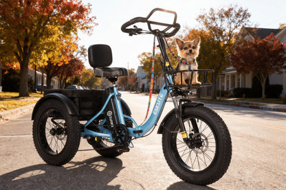 Eskute® T300Pro Folding Electric Trike
