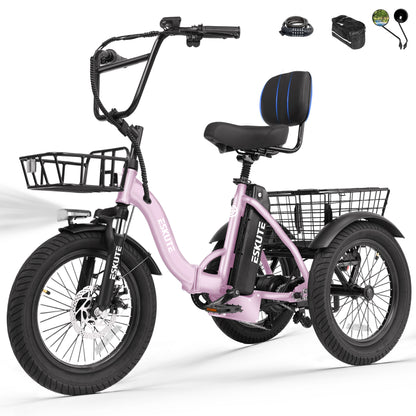 Eskute® T300 Folding Electric Trike