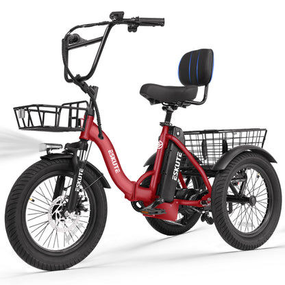 Eskute® T300 Folding Electric Trike