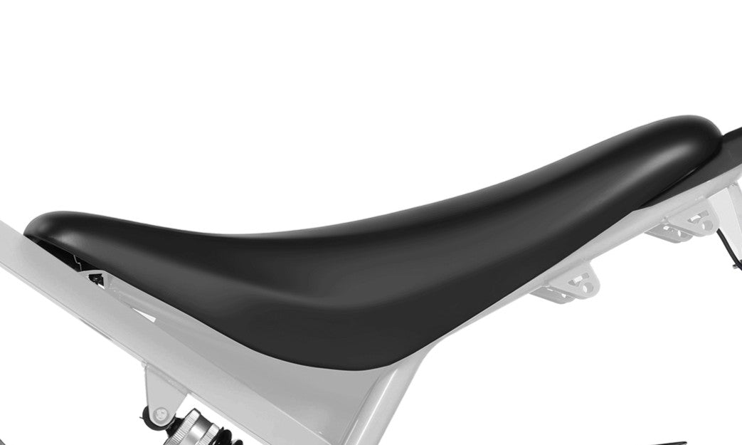 Black replacement seat for Eskute Nova Mini electric bike