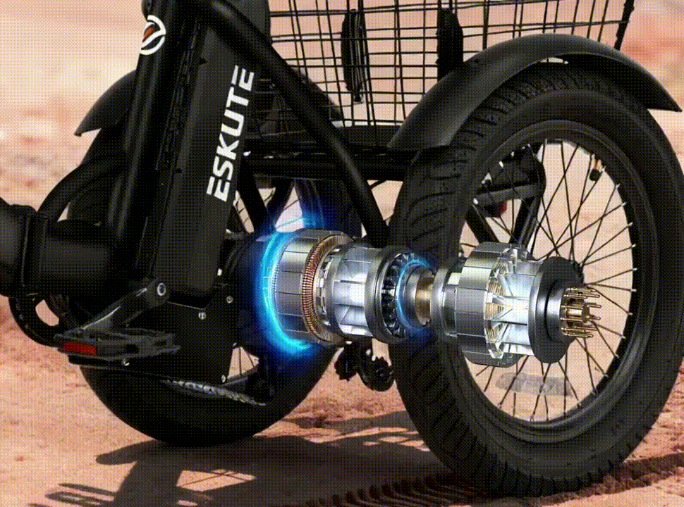 PowerAssist™ - Ride Your Way1200W Peak Brushless Motor