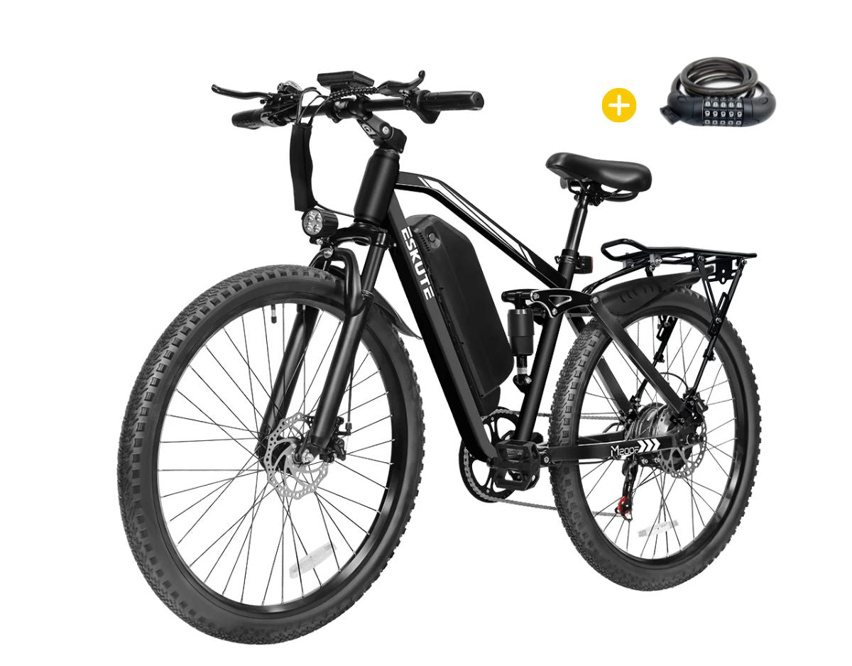 Eskute® M200F 27.5" Full Suspension Electric Bike