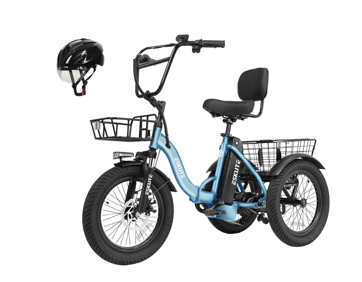 Eskute® T300 Folding Electric Trike