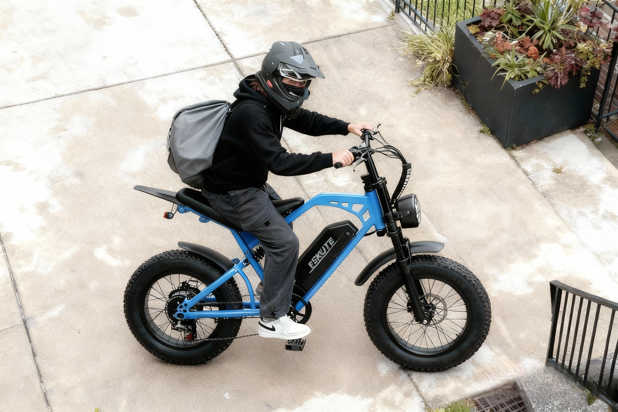 Eskute® V200 20*4.0" Electric Bike for Kids&Teens