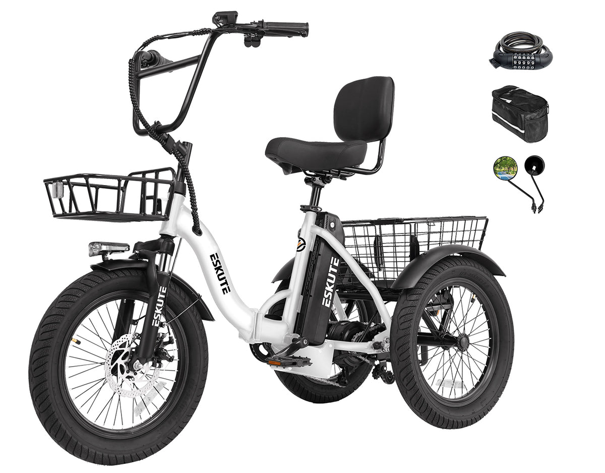 Eskute® T300 Folding Electric Trike