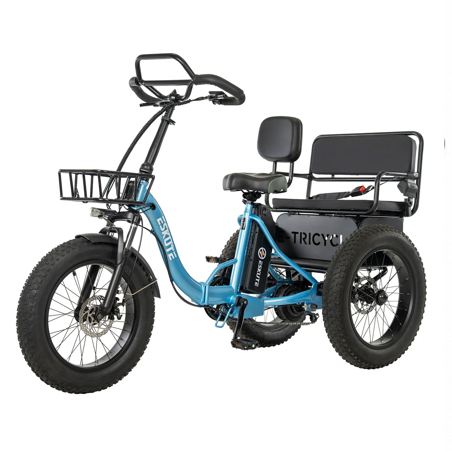 Eskute® T300Pro Folding Electric Trike