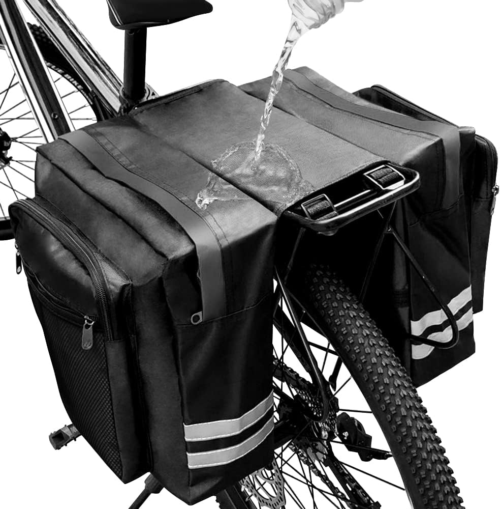 Eskute Bike Rear Rack Double Pannier Bag