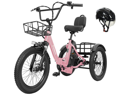 Eskute® T300 Max Folding Electric Trike with Reverse Function