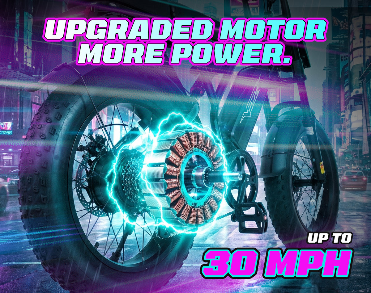 Ride with More Power1500W Peak Brushless Motor