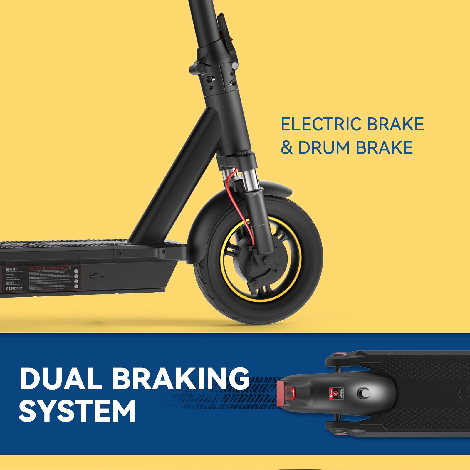 Eskute 10" Electric Scooter ES MAX