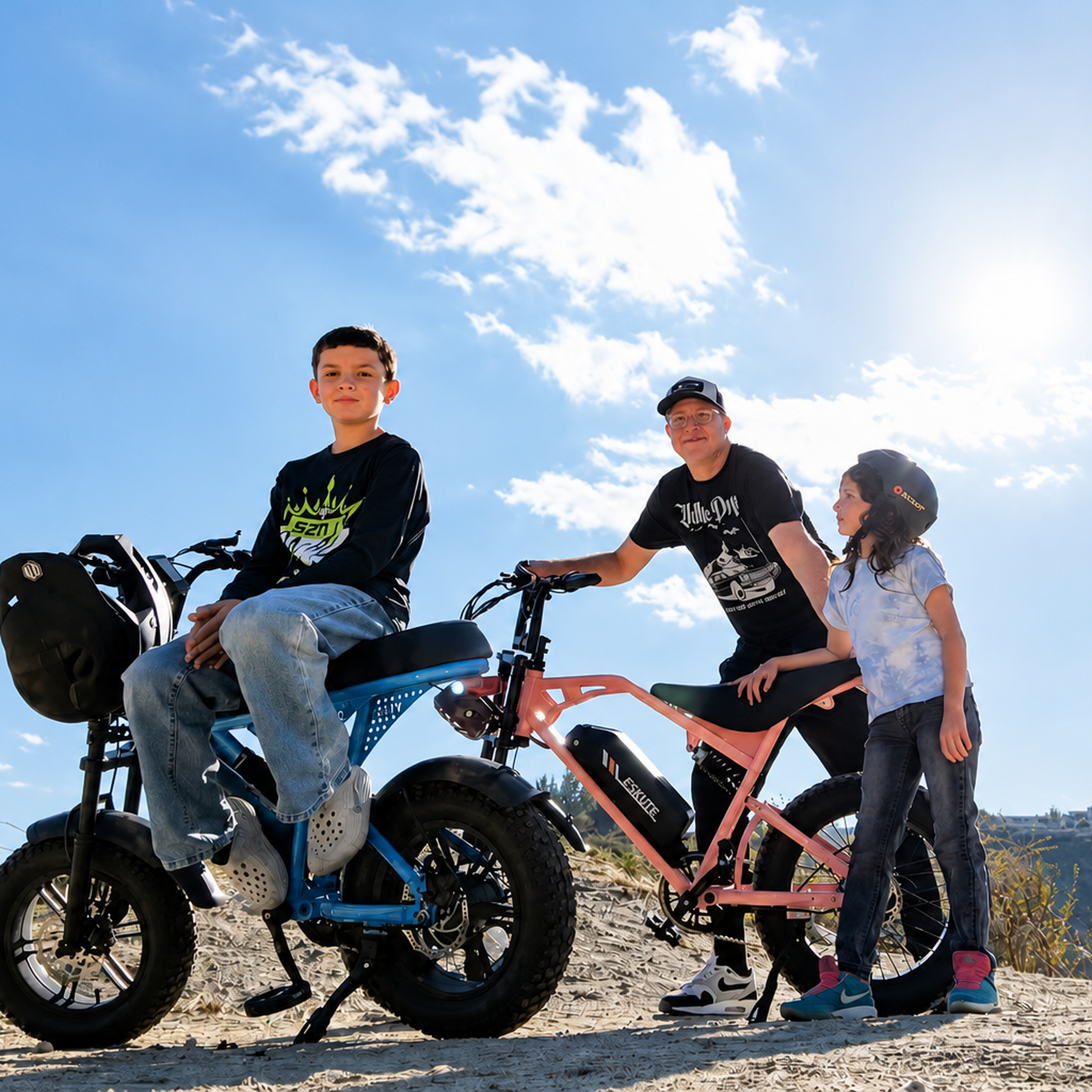 Eskute® V200 20*4.0" Dirt Electric Bike for Kids&Teens