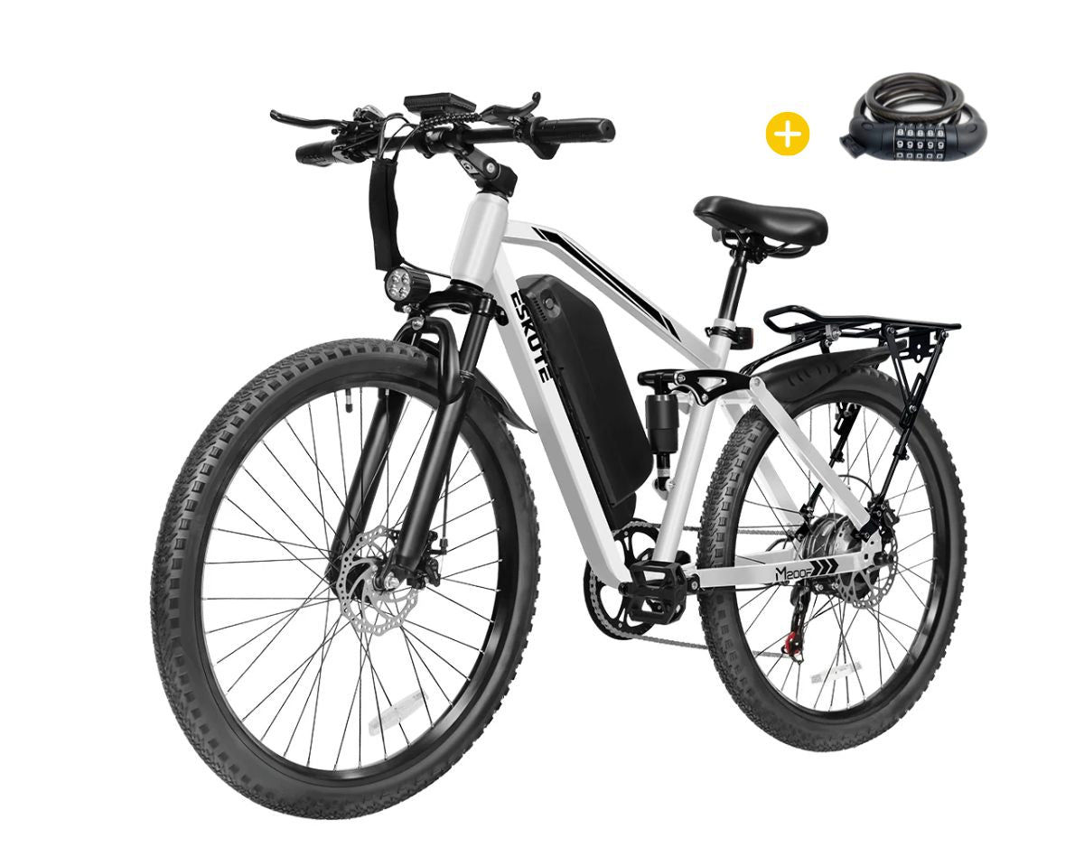 Eskute® M200F 27.5" Full Suspension Electric Bike