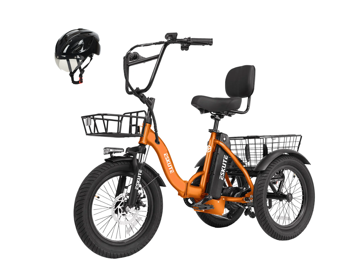 Eskute® T300 Folding Electric Trike