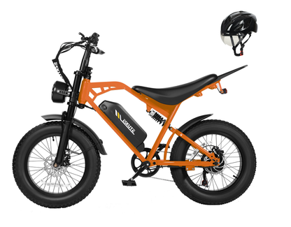 Eskute® V200 20*4.0" Dirt Electric Bike for Kids&Teens
