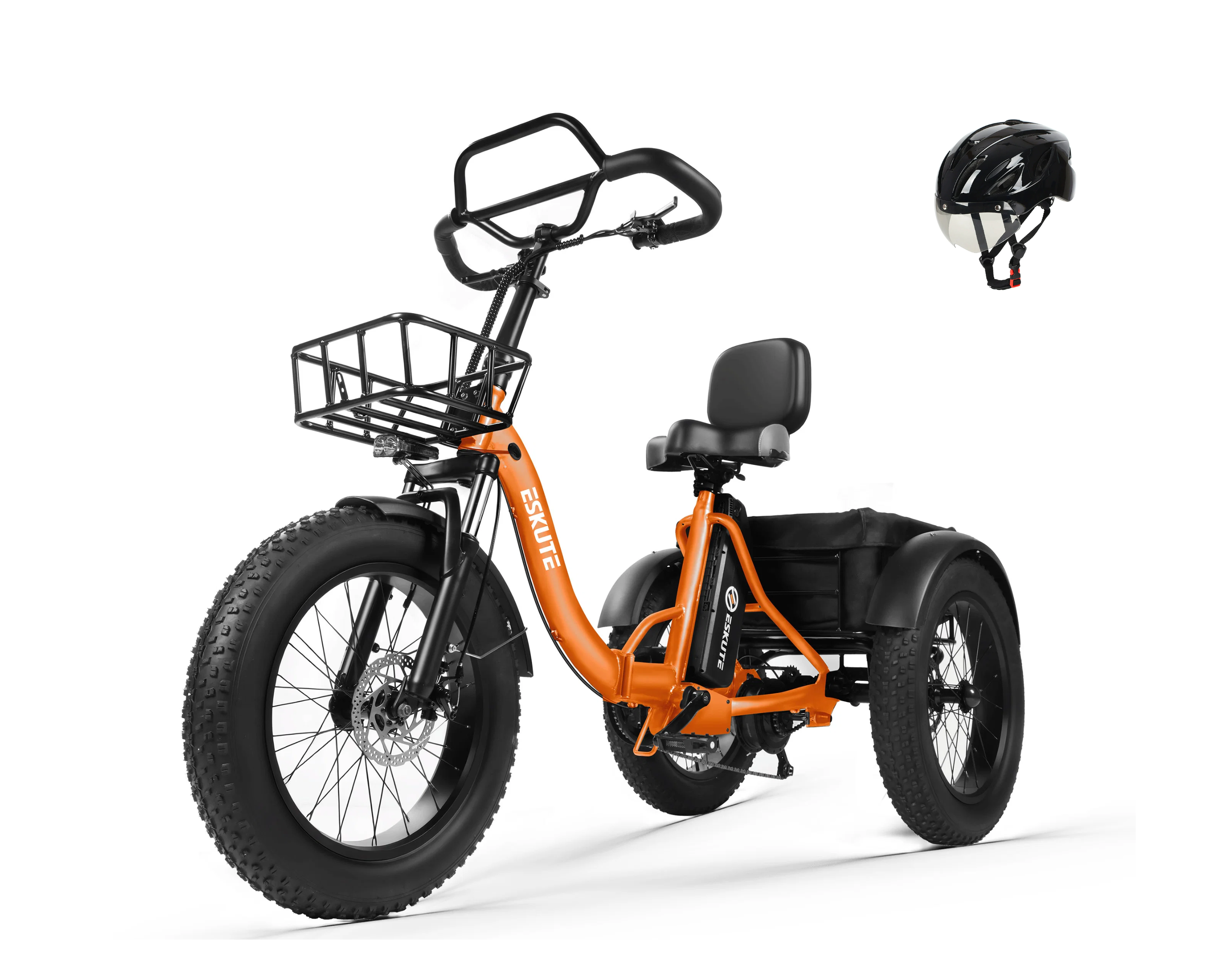 Eskute® T300Pro Folding Electric Trike