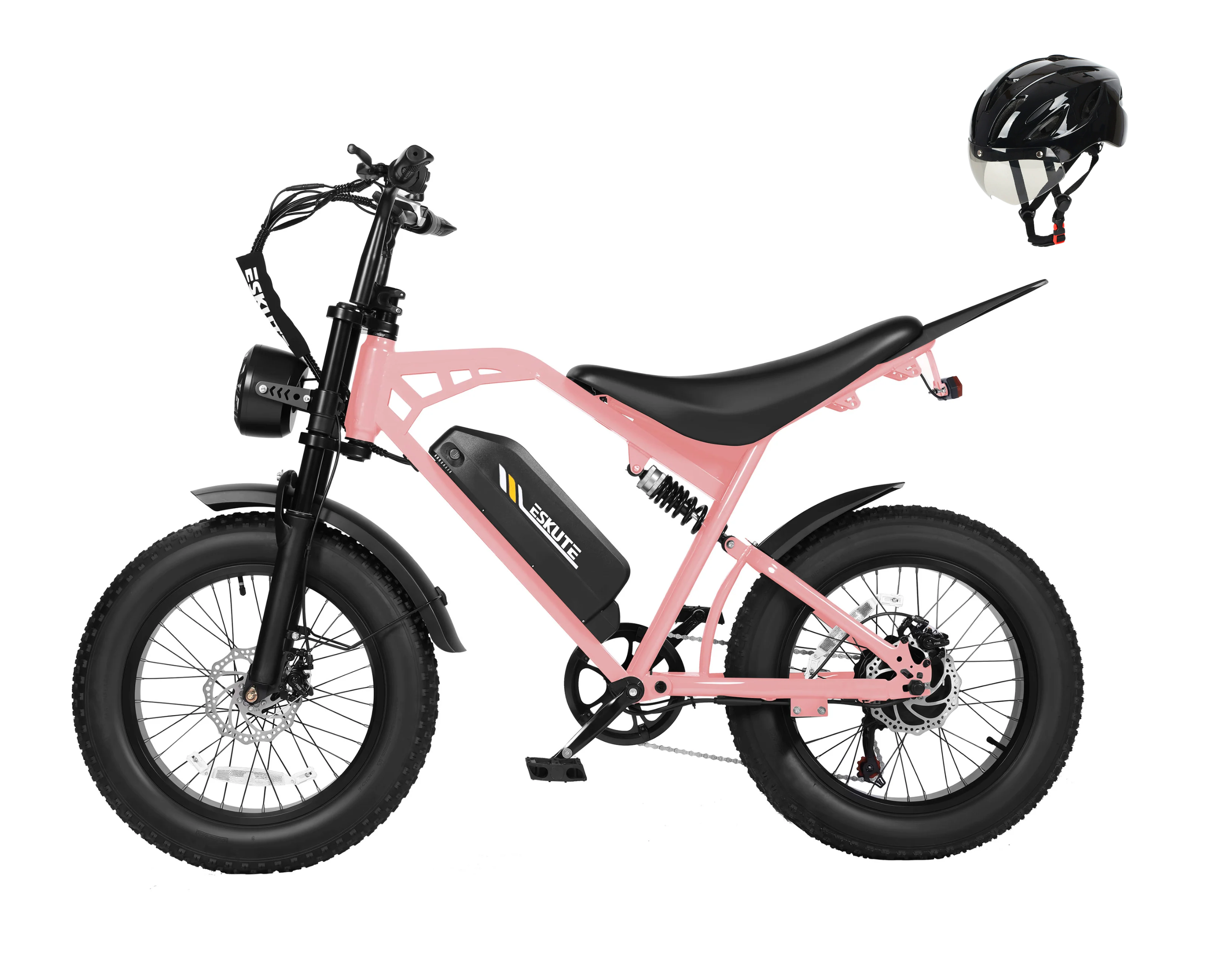 Eskute® V200 20*4.0" Dirt Electric Bike for Kids&Teens