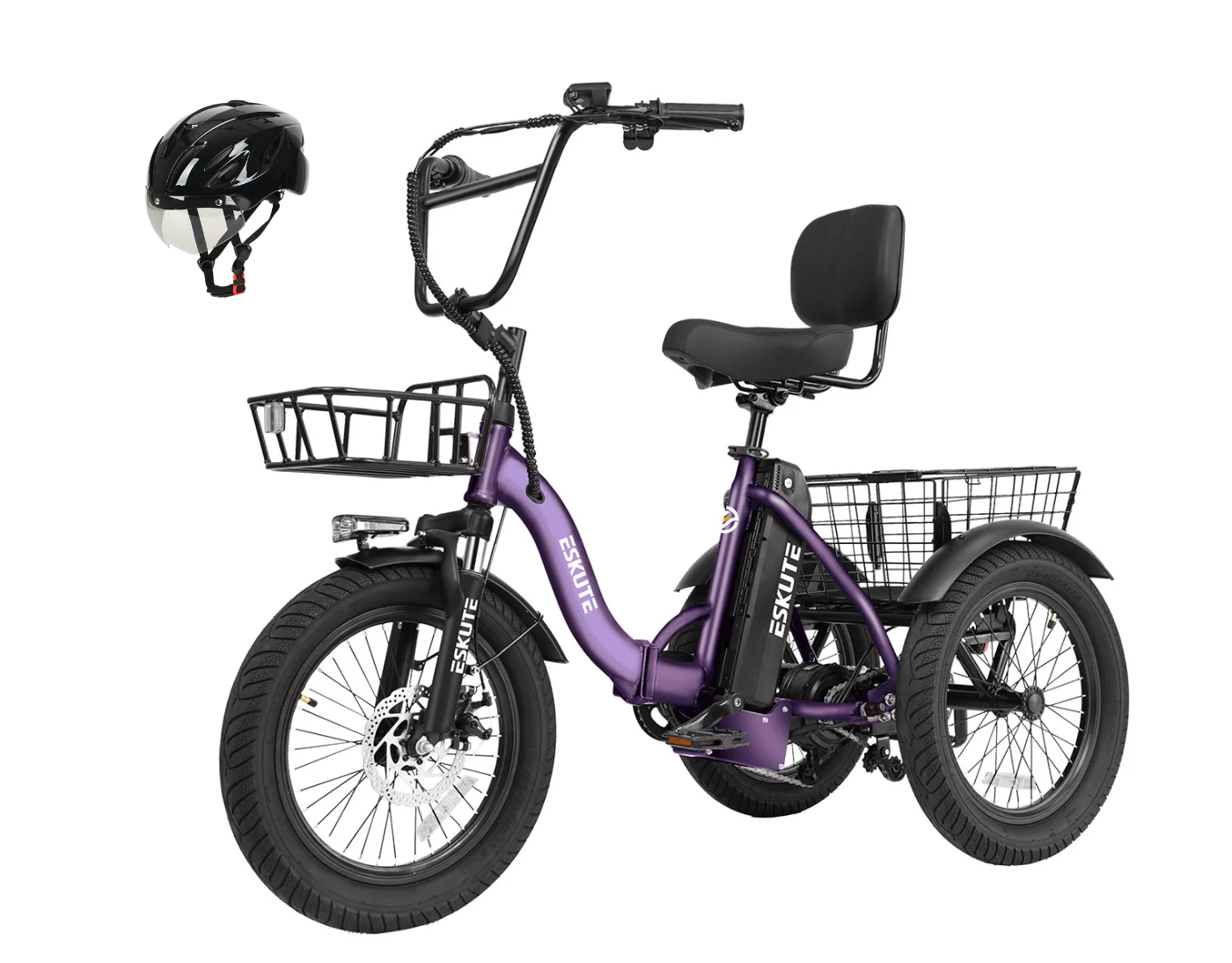 Eskute® T300 Folding Electric Trike