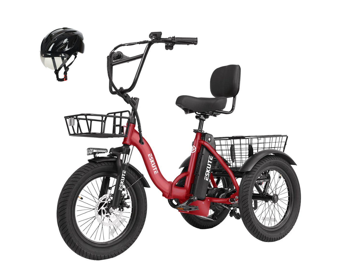 Eskute® T300 Folding Electric Trike