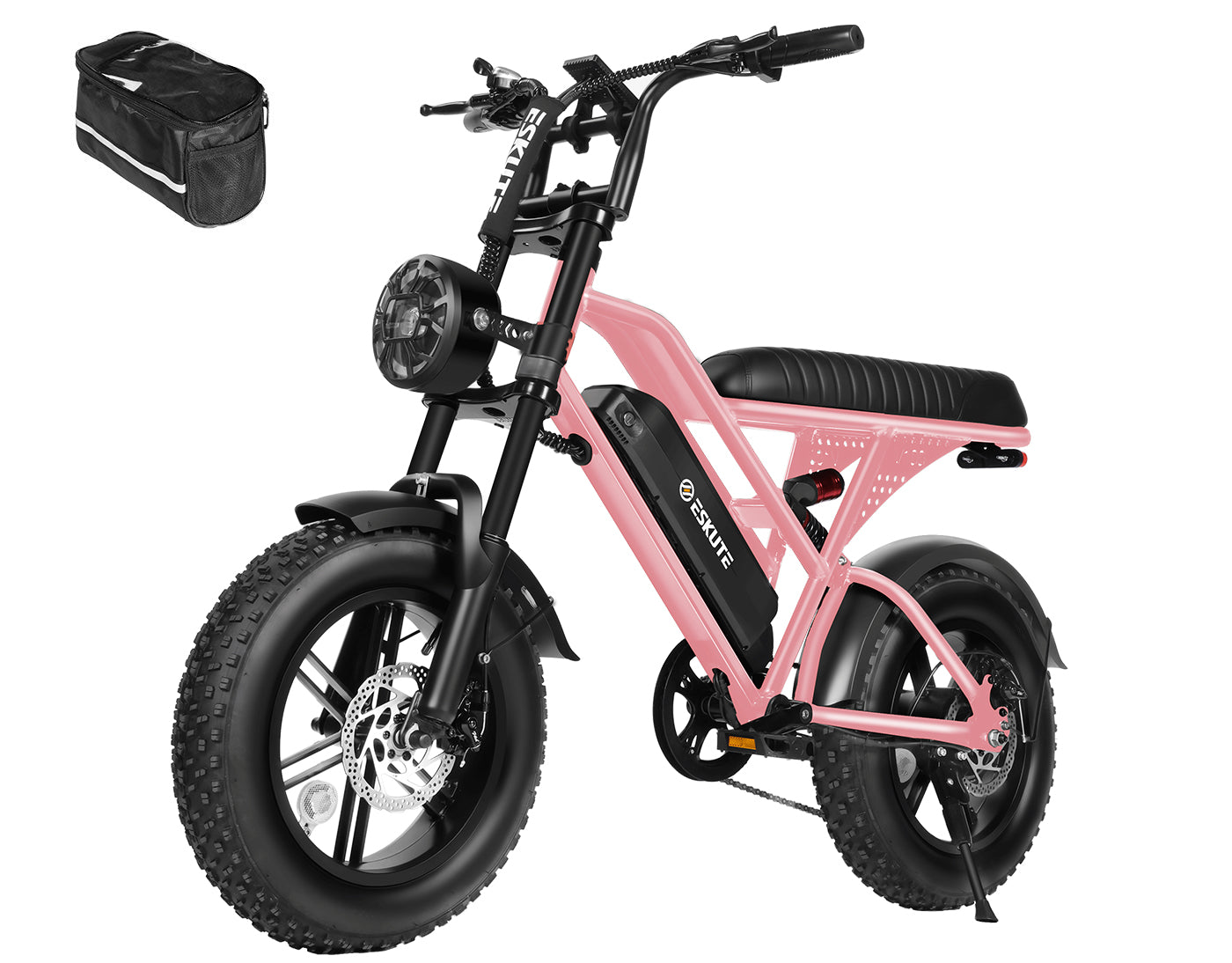 Eskute® V100 16*4.0" Electric Bike for Kids&Teens