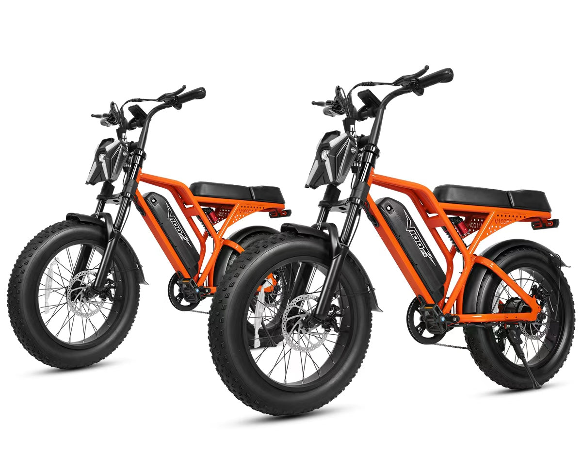 Eskute® V100 Pro 20*4.0" Electric Bike for Adults*2