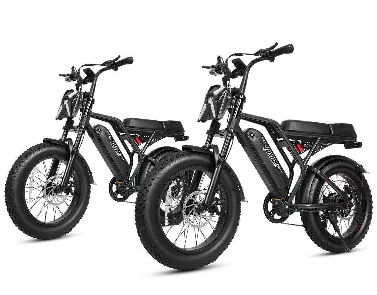 Eskute® V100 Pro 20*4.0" Electric Bike for Adults*2